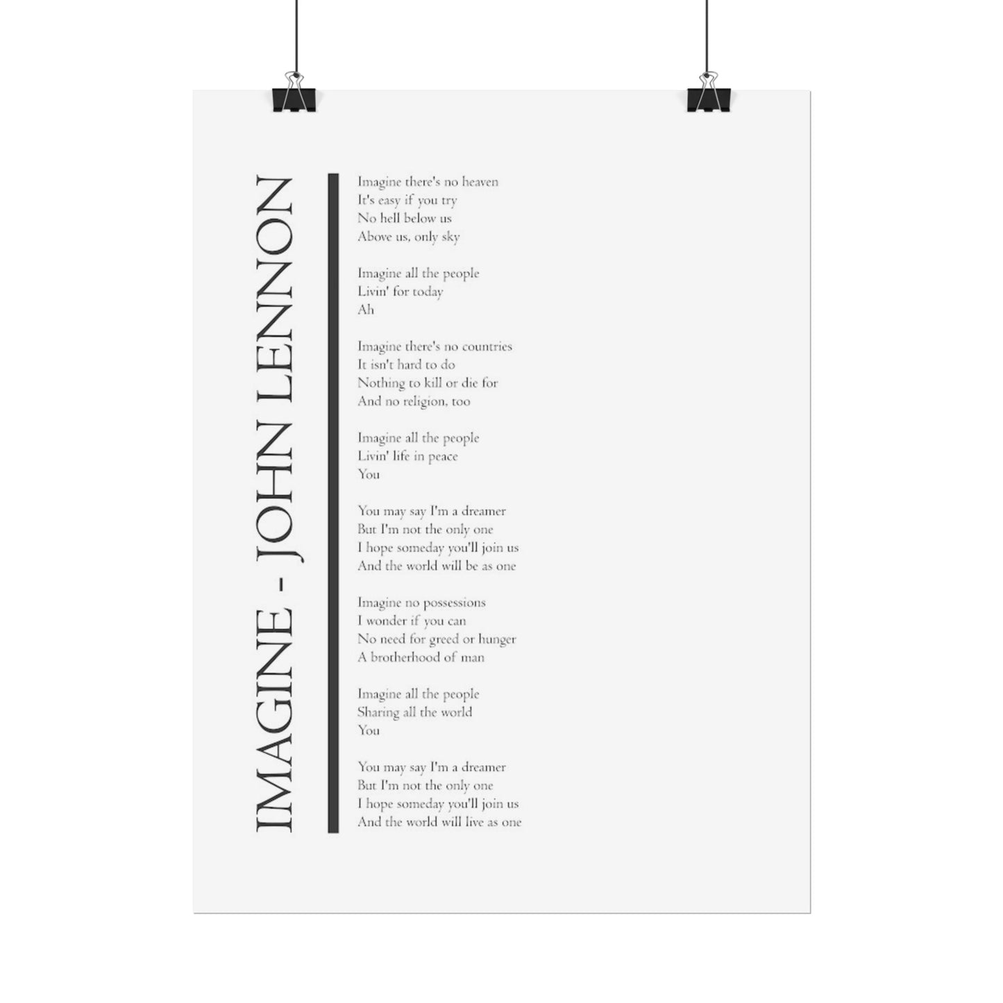 Imagine - John Lennon