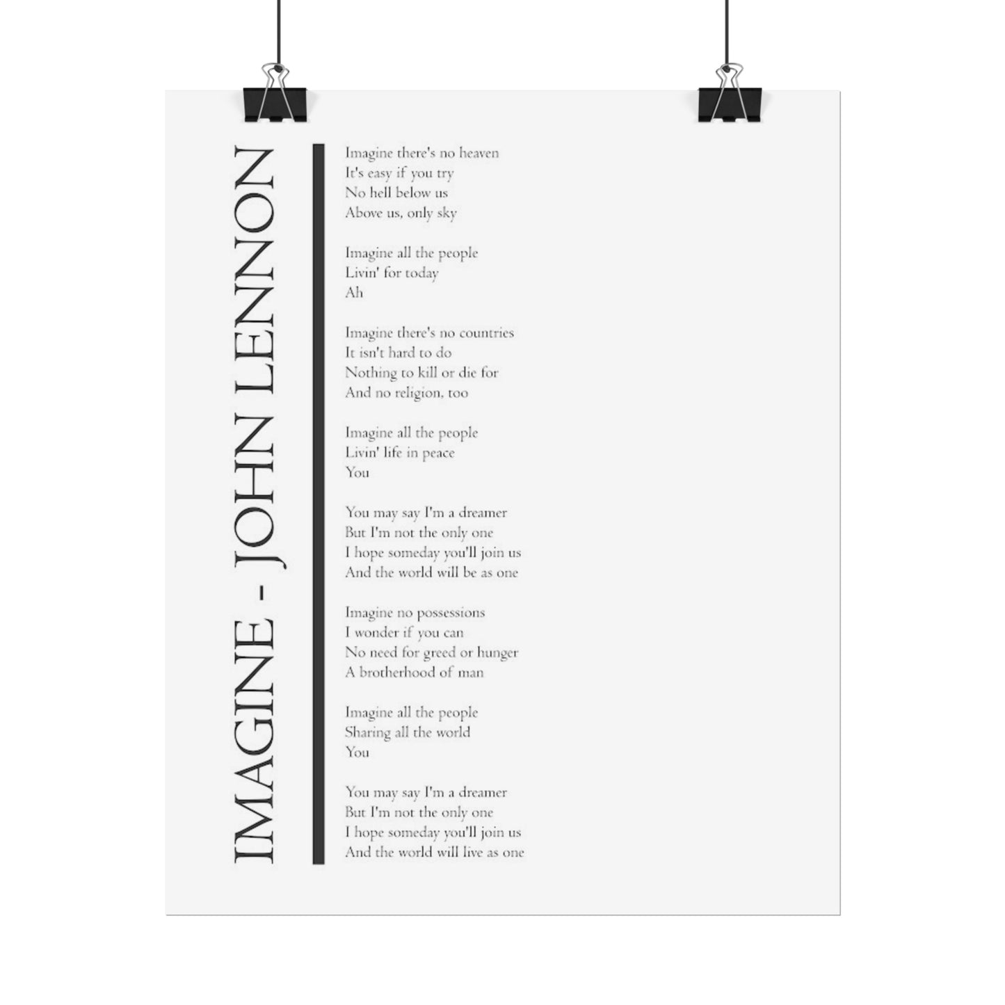 Imagine - John Lennon