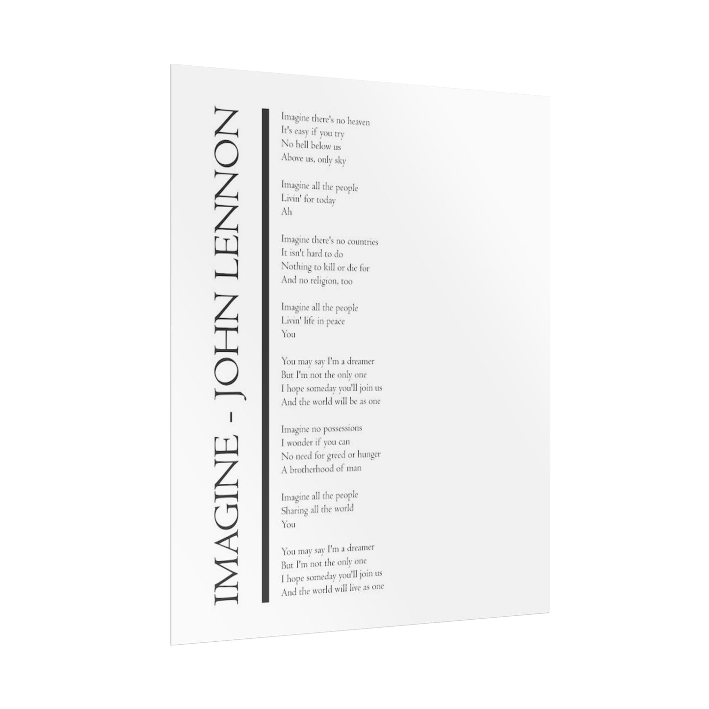 Imagine - John Lennon