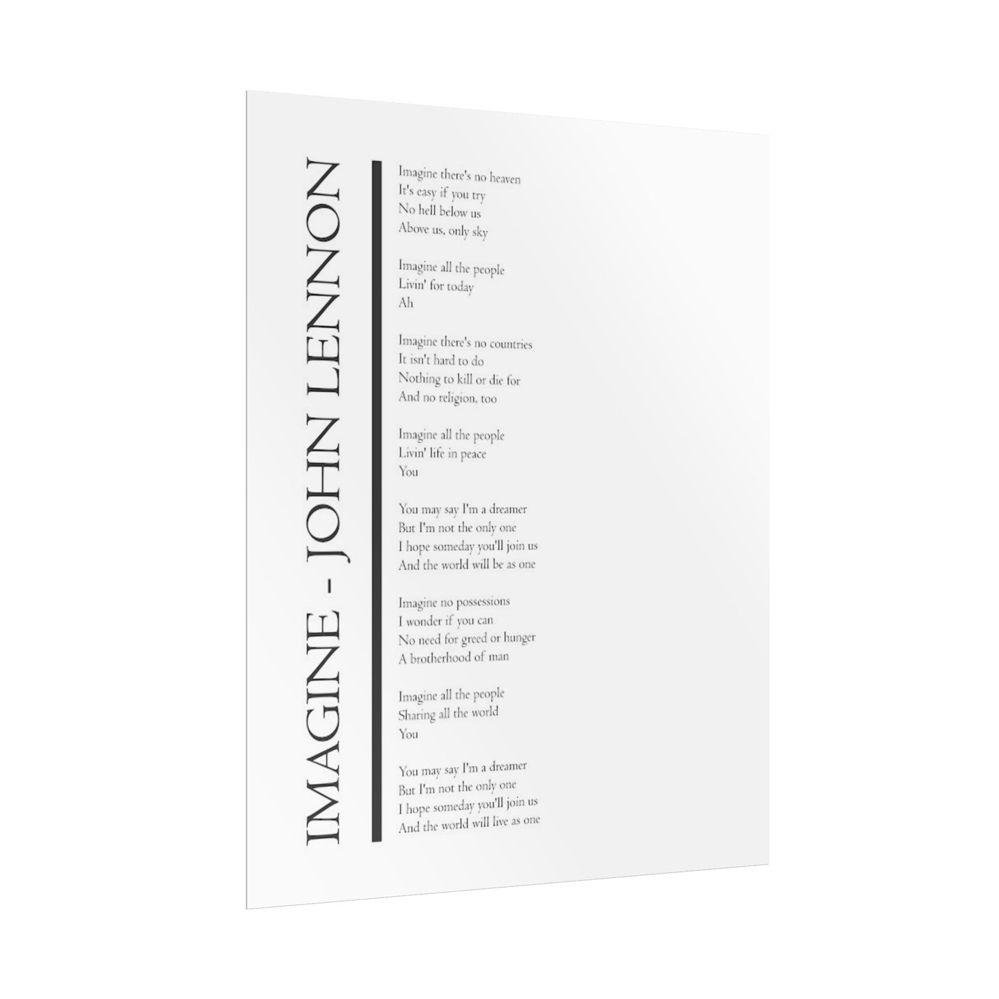 Imagine - John Lennon