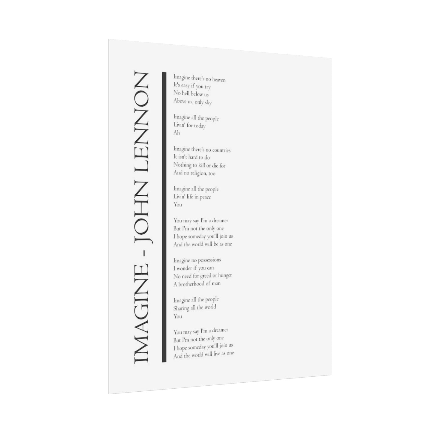 Imagine - John Lennon