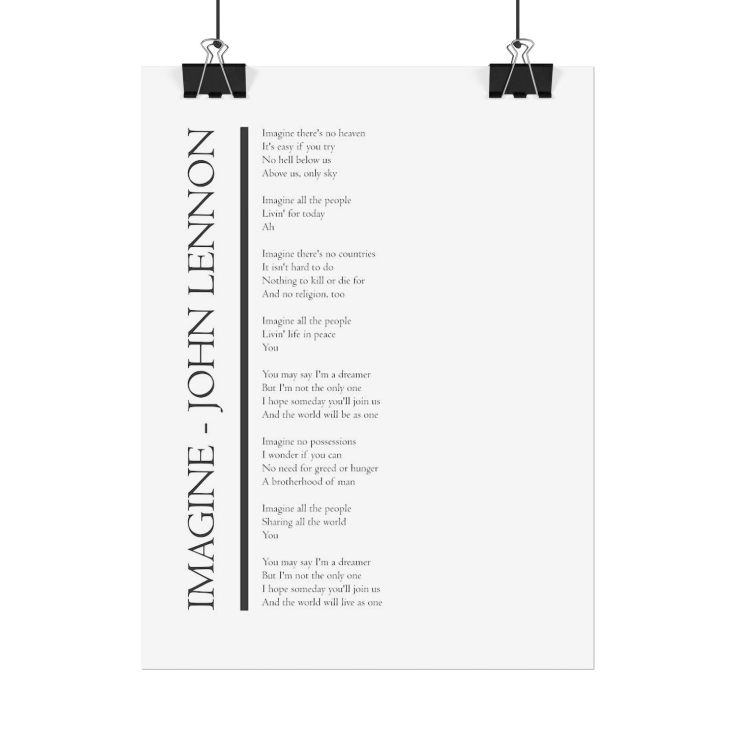 Imagine - John Lennon