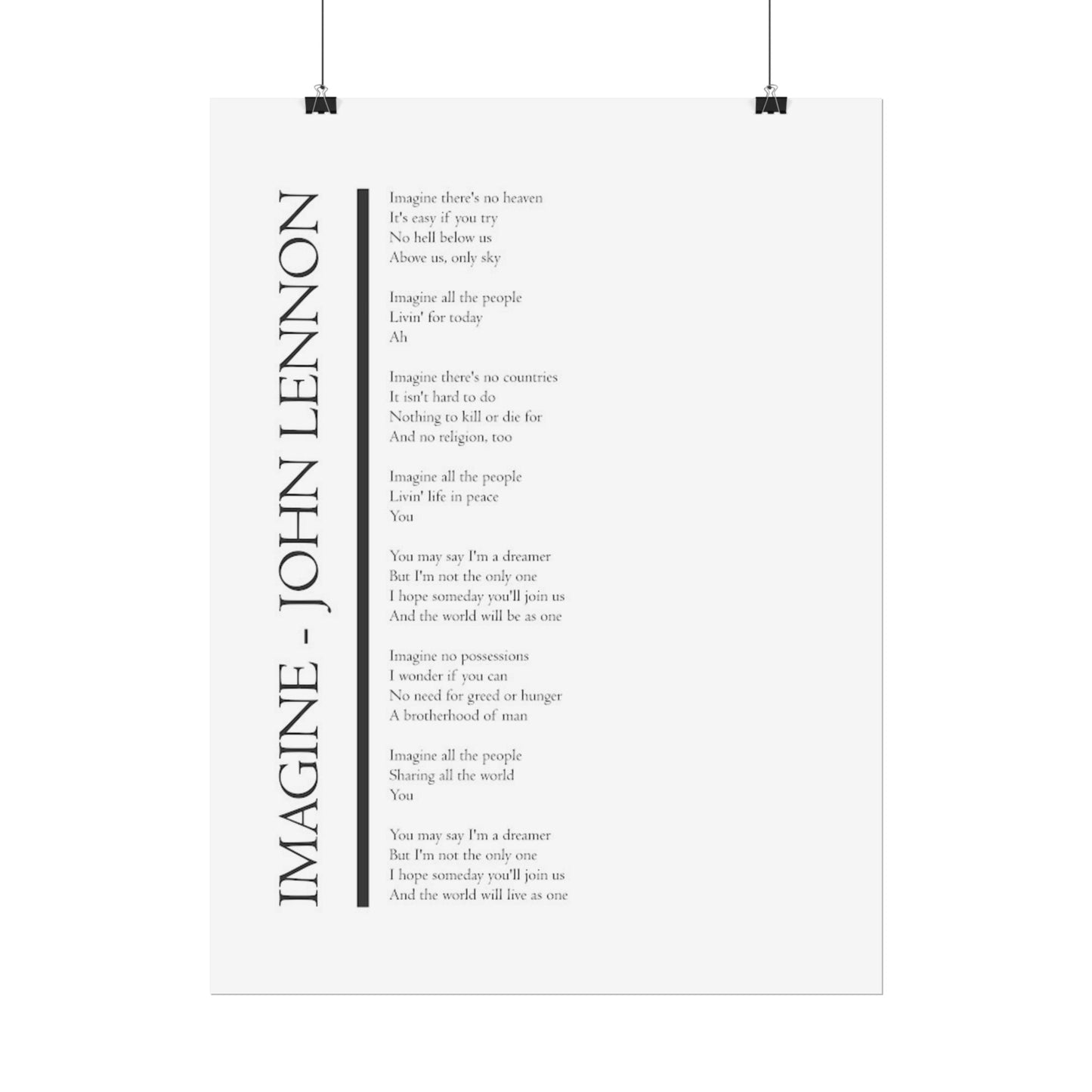 Imagine - John Lennon