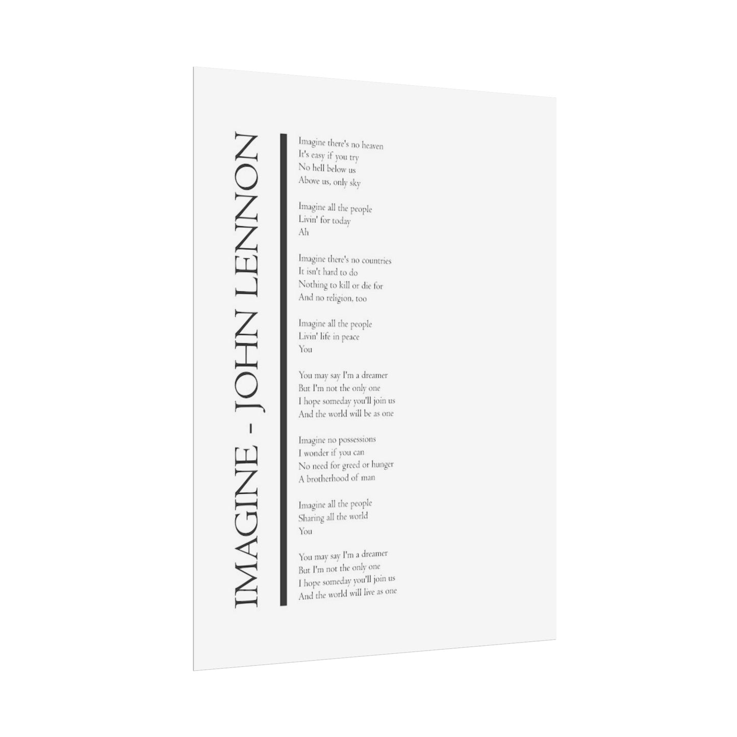 Imagine - John Lennon