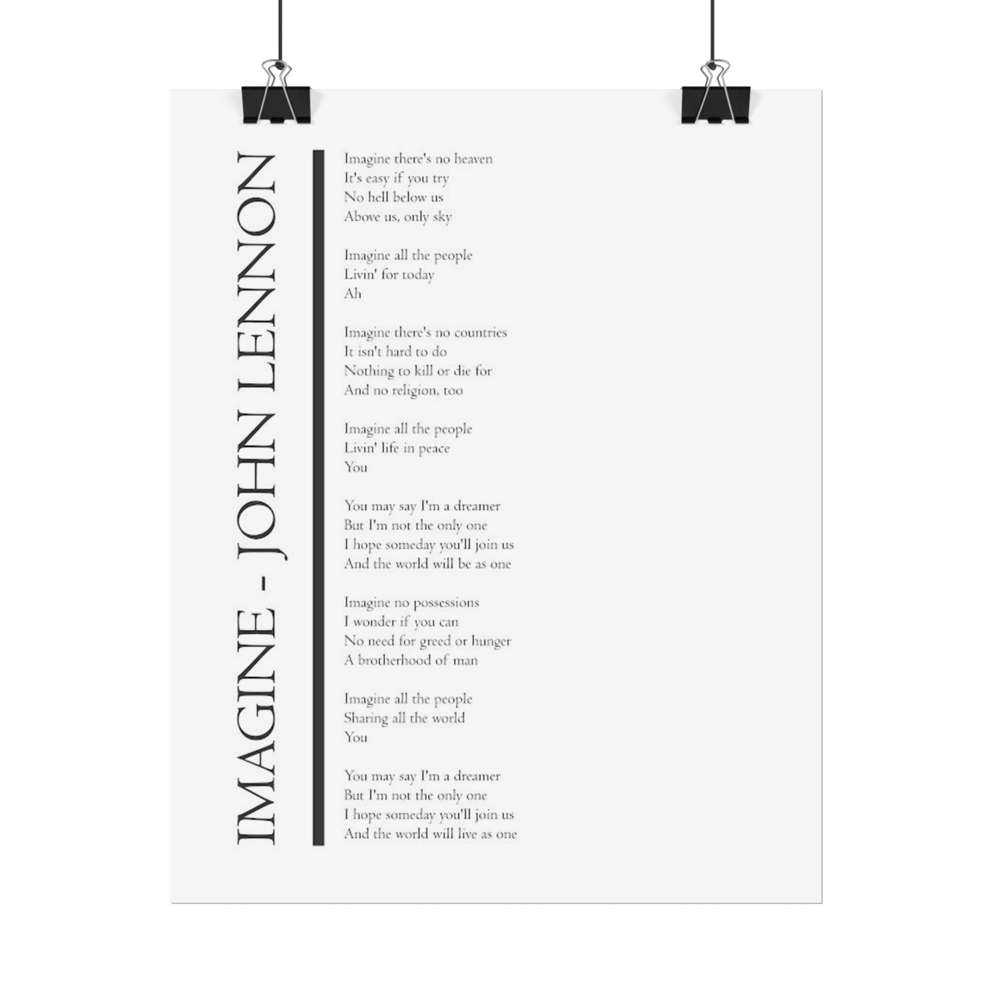 Imagine - John Lennon