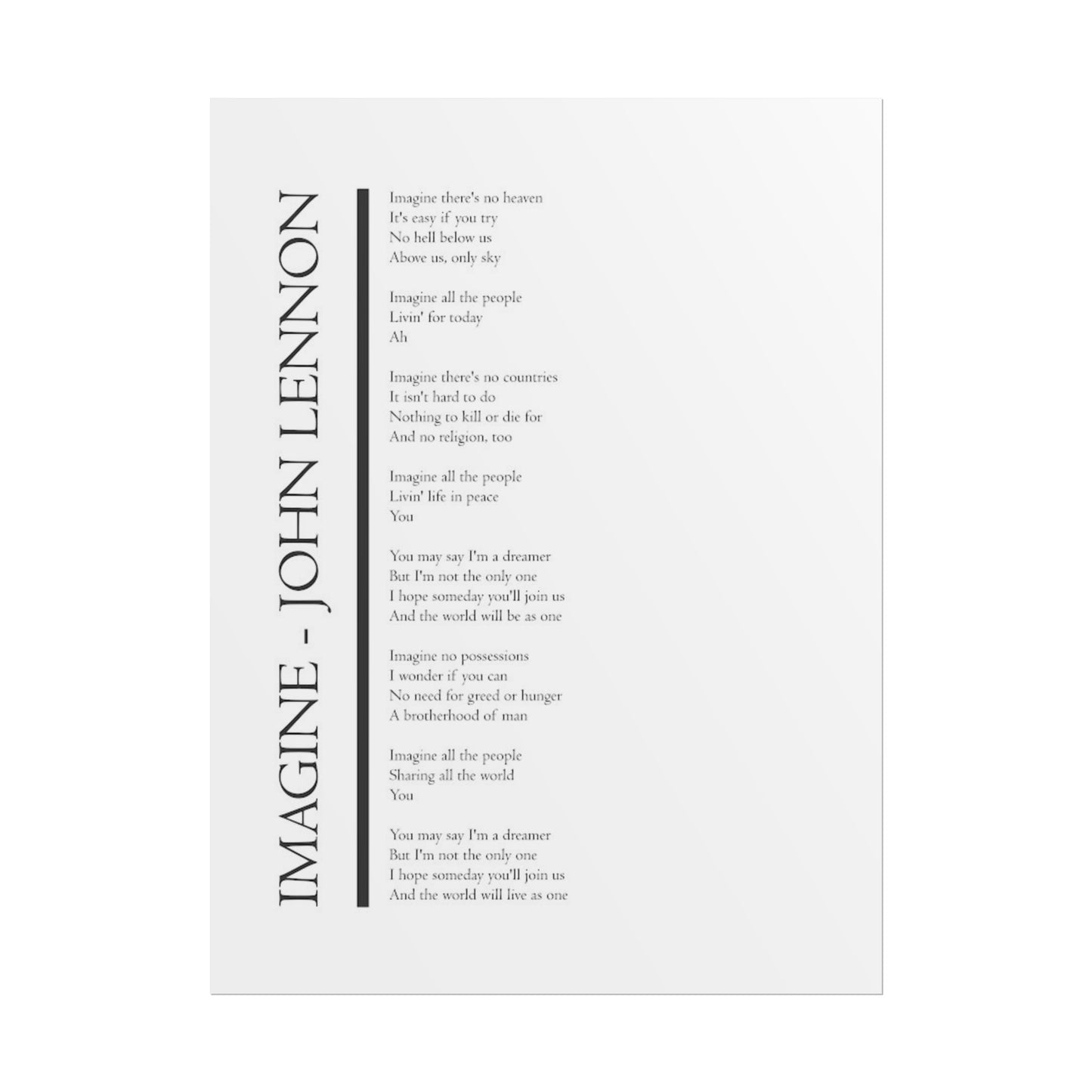 Imagine - John Lennon