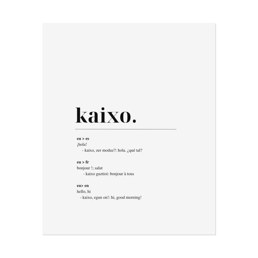 Kaixo