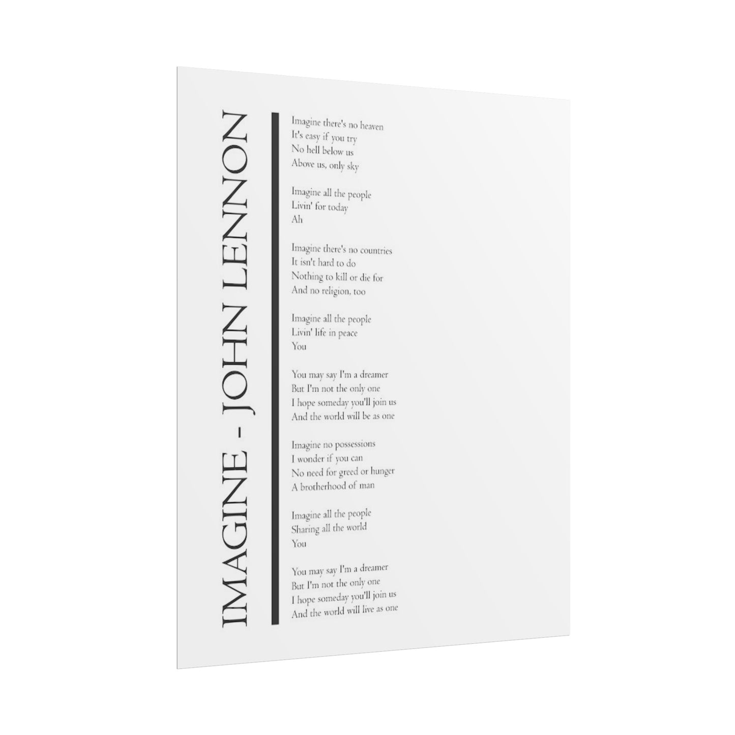 Imagine - John Lennon