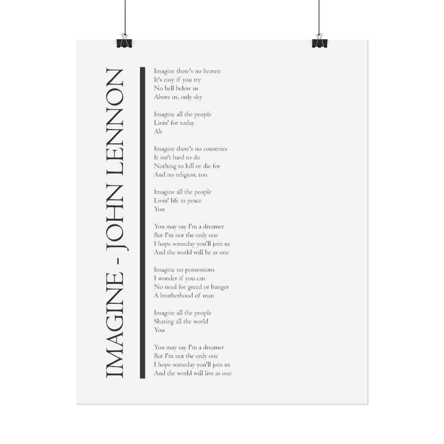 Imagine - John Lennon