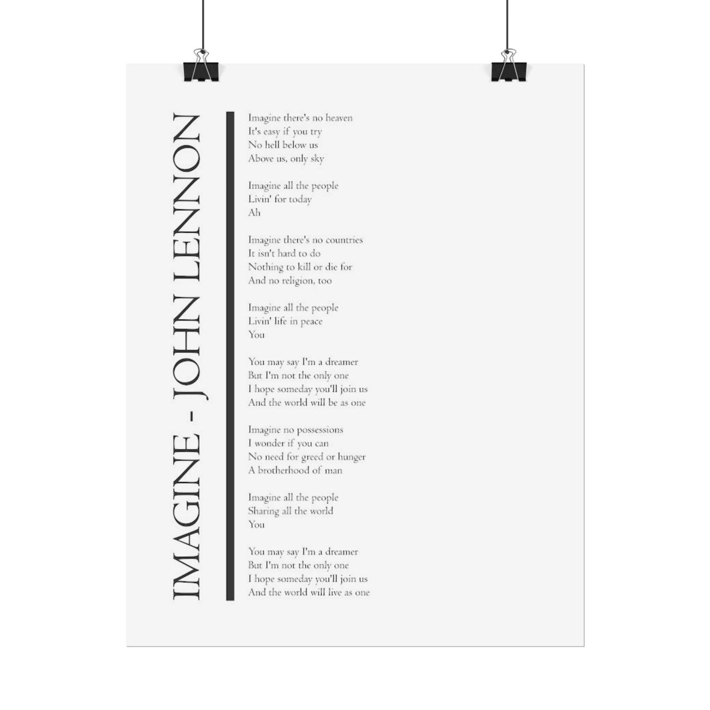 Imagine - John Lennon