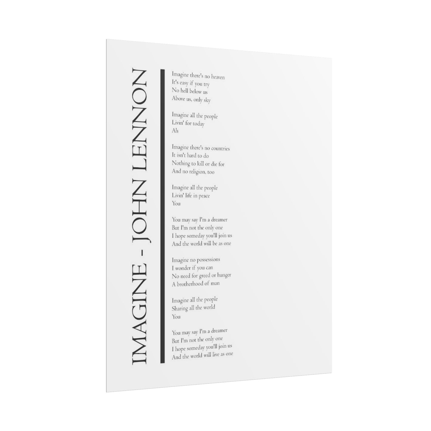 Imagine - John Lennon