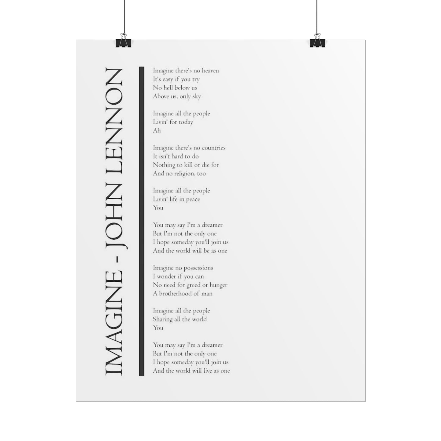 Imagine - John Lennon