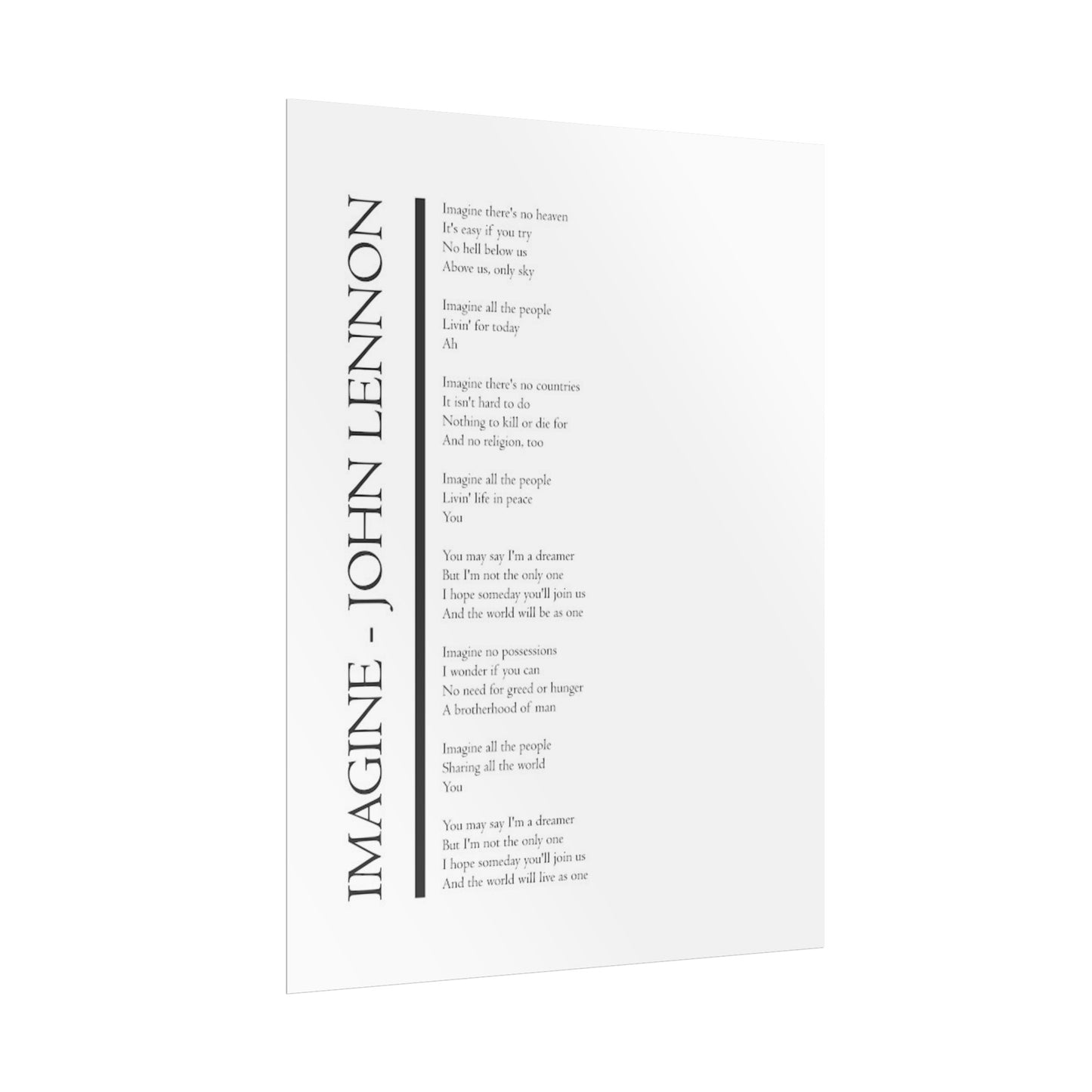 Imagine - John Lennon